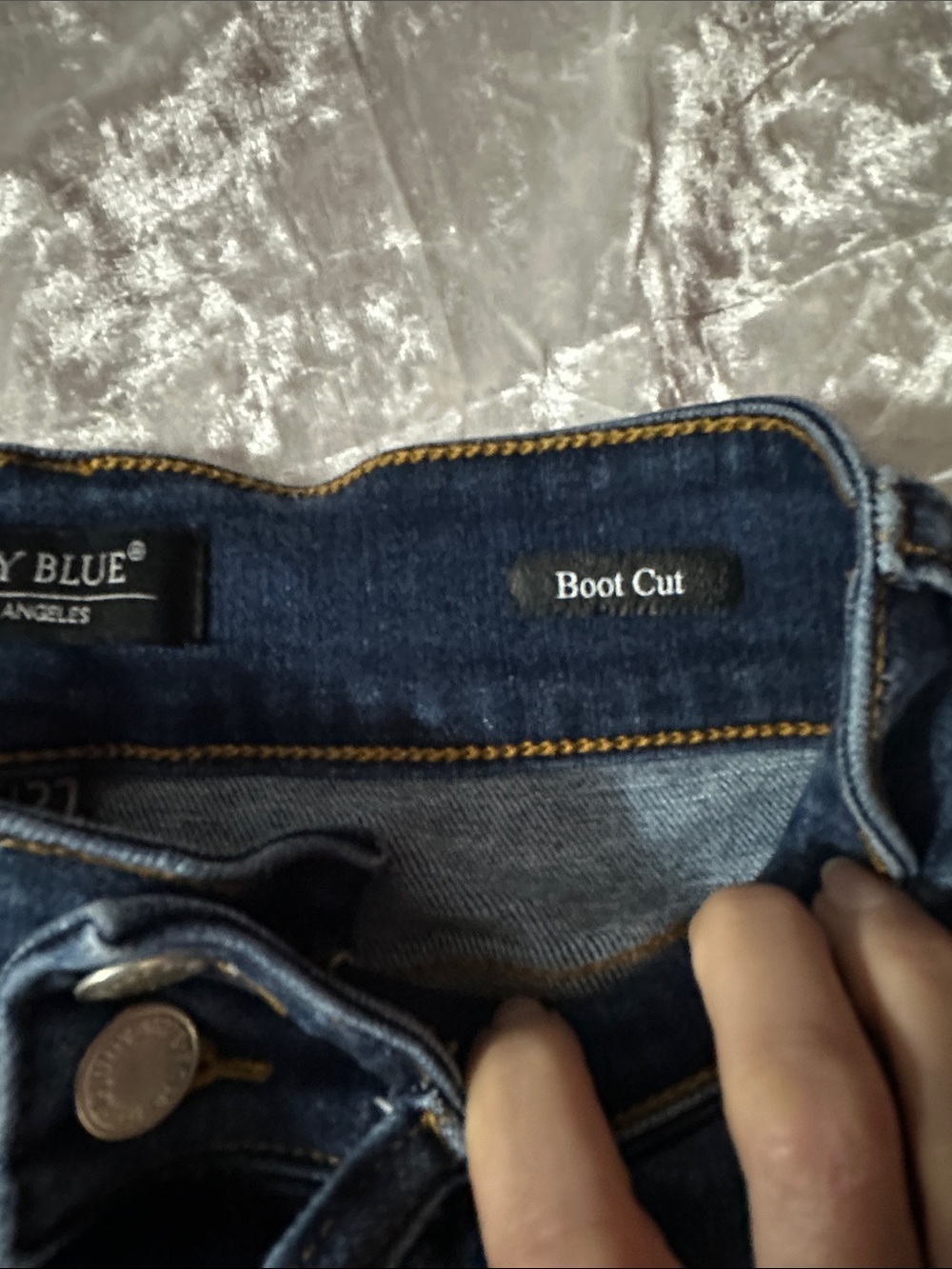 Judy Blue boot cut Jeans size 5/27 - Picture 3 of 5